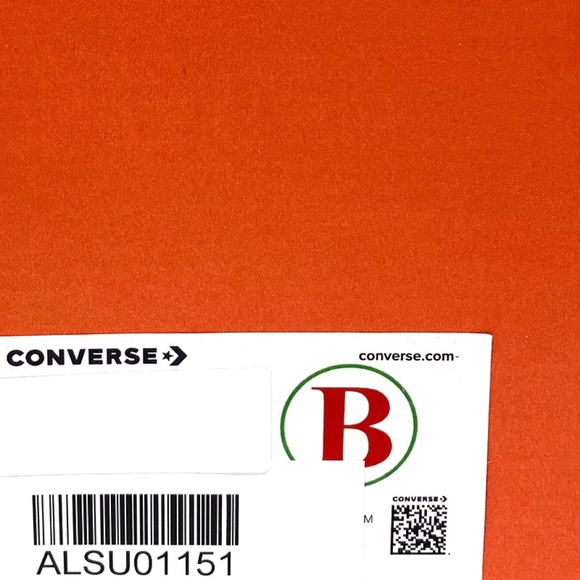 Converse Chuck 70 GORE-TEX High Black Orange Canvas Women’s Size Sneakers 172207 - Picture 8 of 9